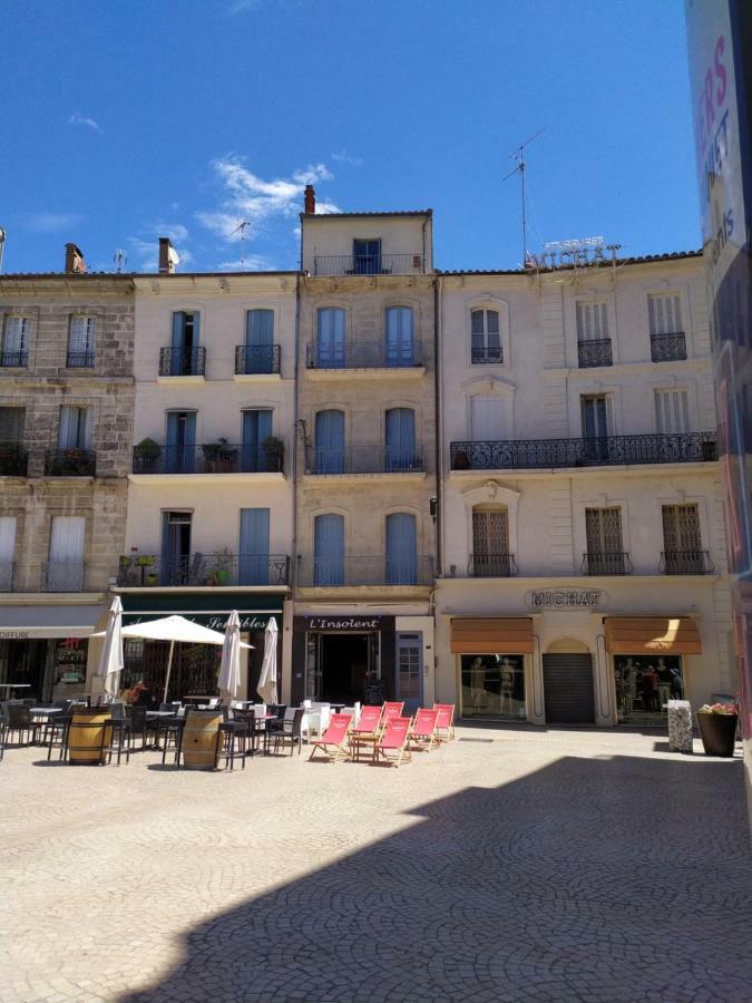Appartement Place De La Mairie Béziers Exterior foto